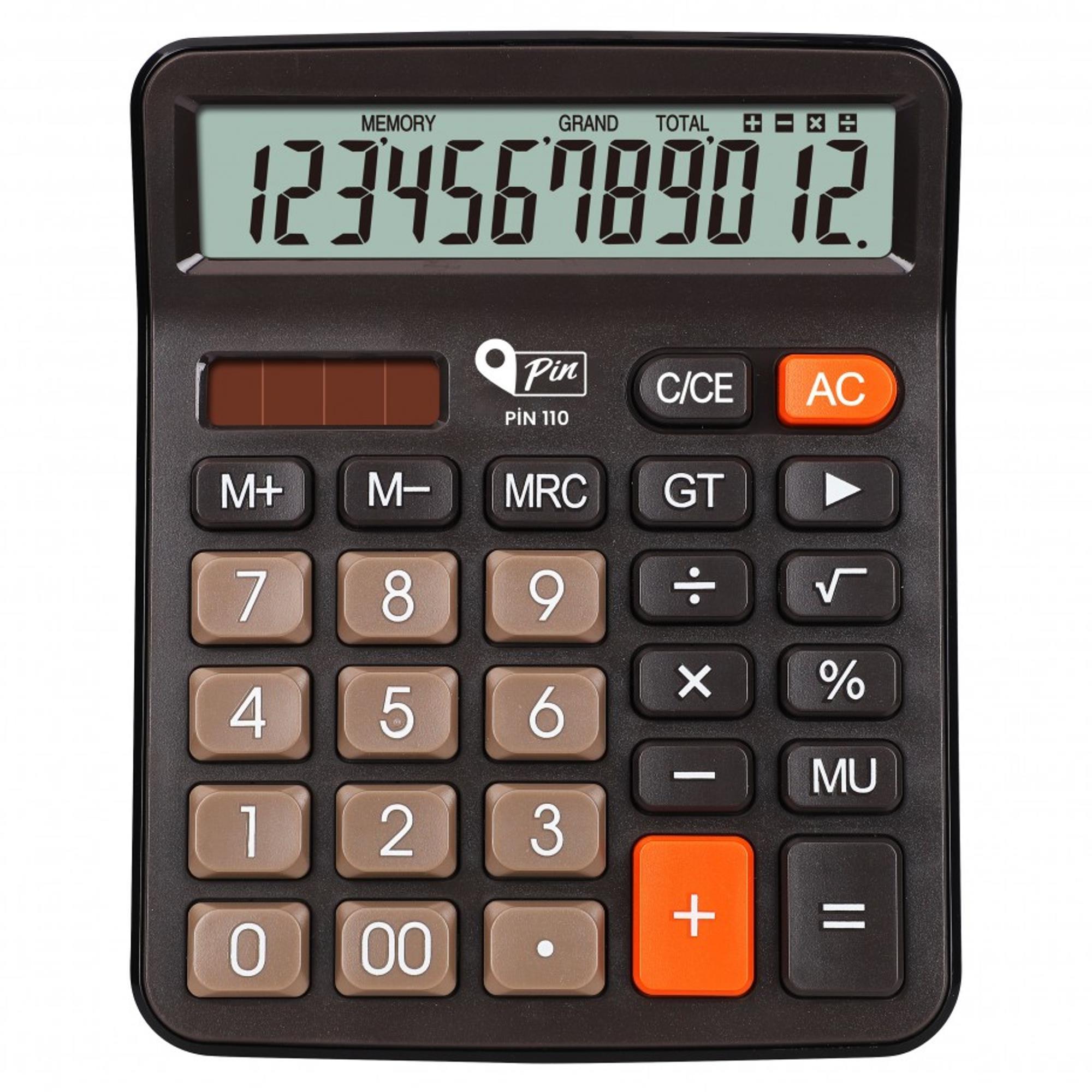PinPin 110 12 Hane Masaüstü Hesap Makinesi GKE
