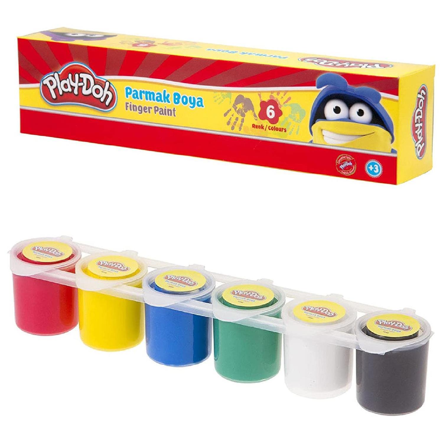 Play-DohPlay-Doh Birleşik Parmak Boya 30 ml 6 Renk (PLAY-PR018)