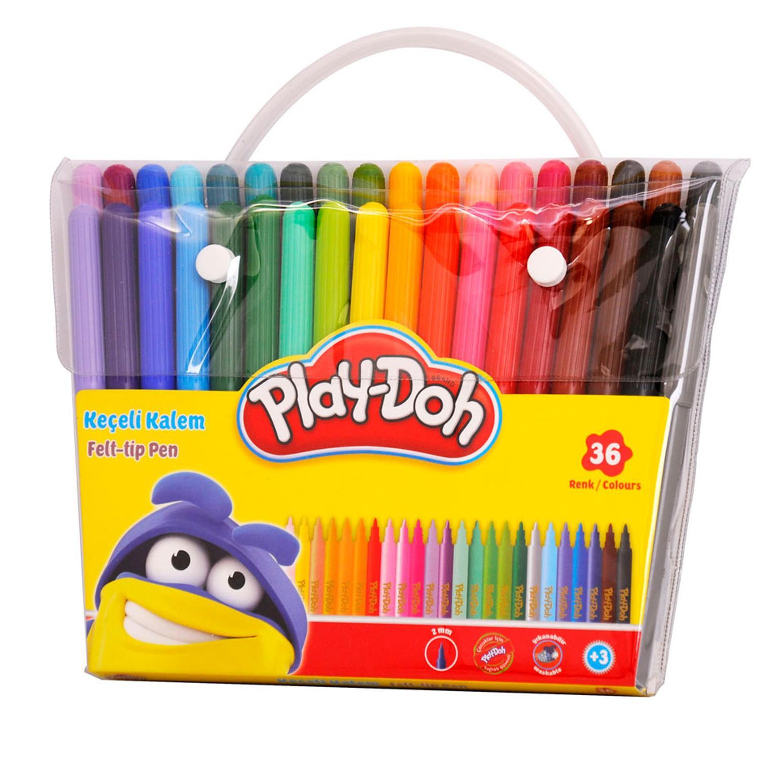 Play-DohPlay-Doh Keçeli Kalem 2 Mm 36 Renk PVC PLAY-KE013