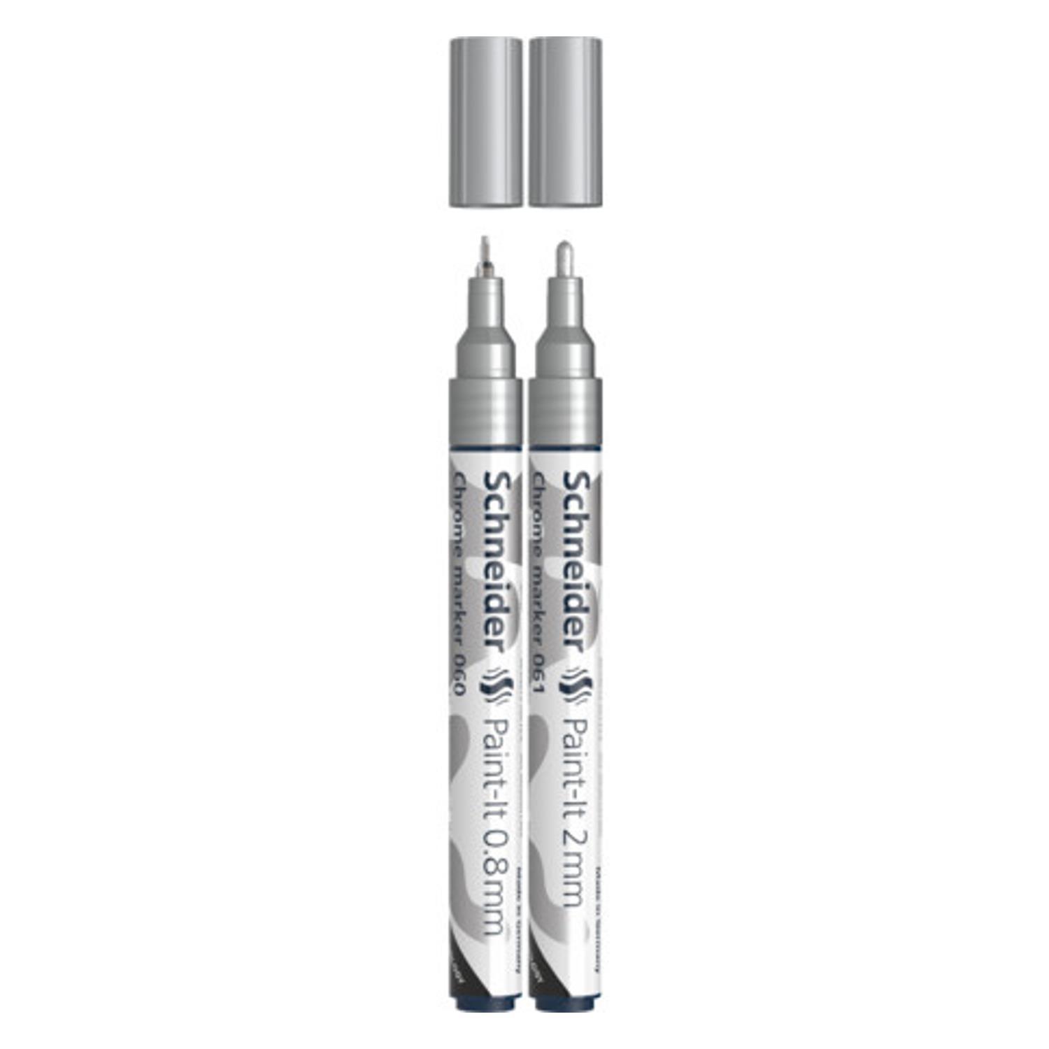 SchneiderSchneider Paint-İt 060/061 Krom Marker 0.8-2 Mm 2 Li Set 