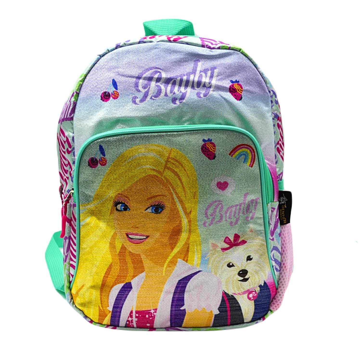 SentorSentor 2 Bölmeli Anaokulu Sırt Çantası Girls Yeşil
