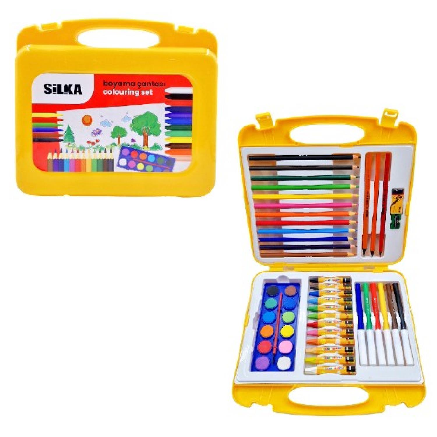SİLKASilka Okul Boyama Çantası Seti (ART.1222)