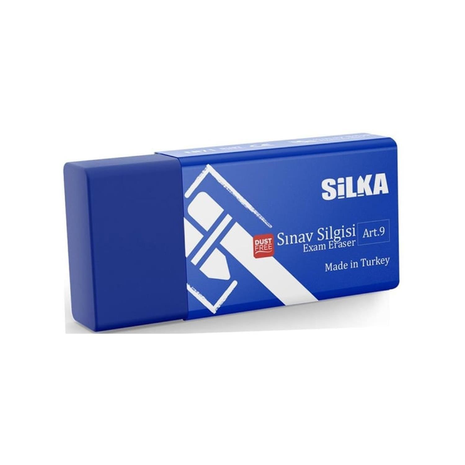 SİLKASilka Sınav Silgisi Mavi Orta Boy (Art9) 1 Adet