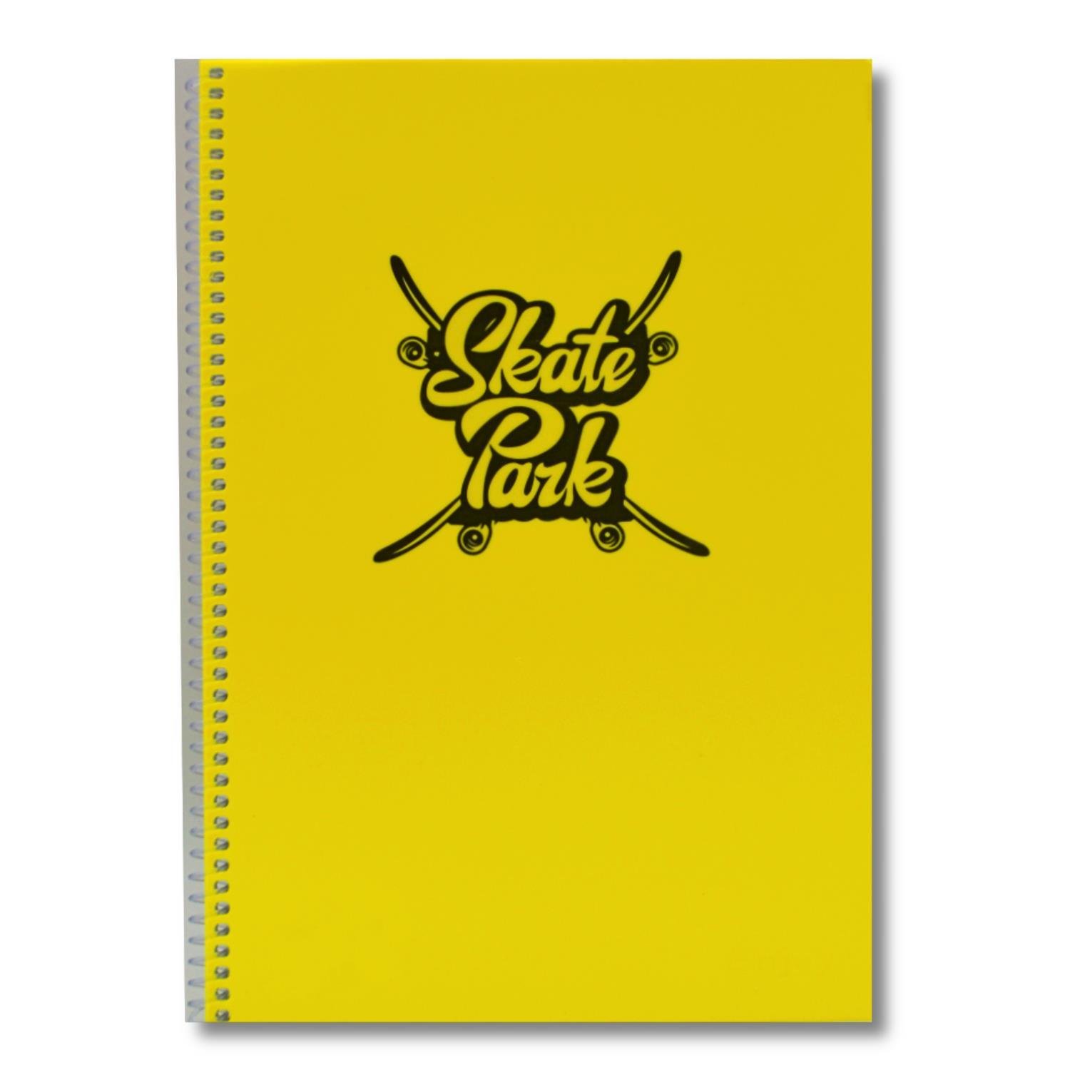 SimSim Enjoy A4 60 Yaprak Plastik Kapak Spiralli Defter Çizgili