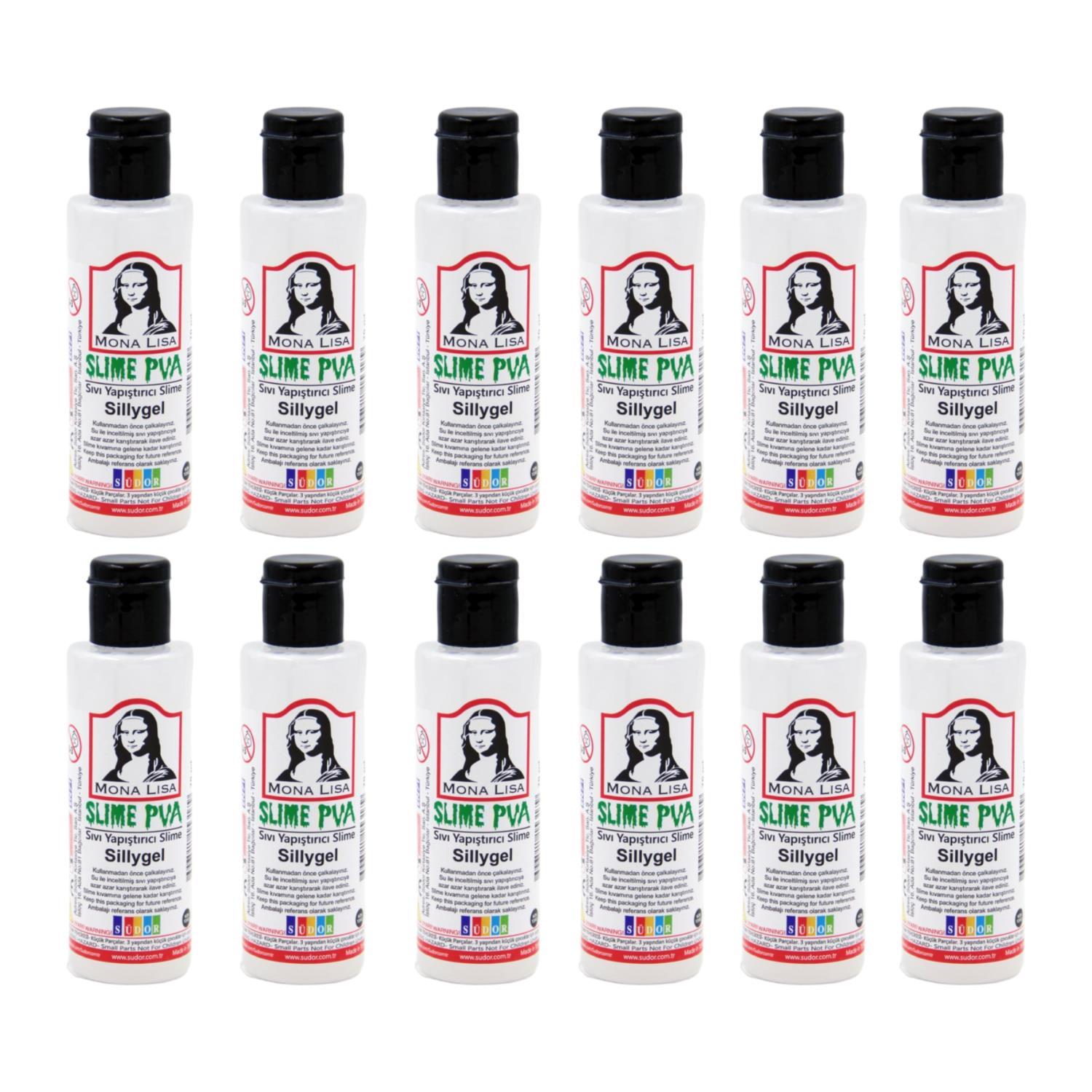 SÜDORSüdor Sıvı Slime Sillygel Borax 70 ml 12 Adet (SL03-1)
