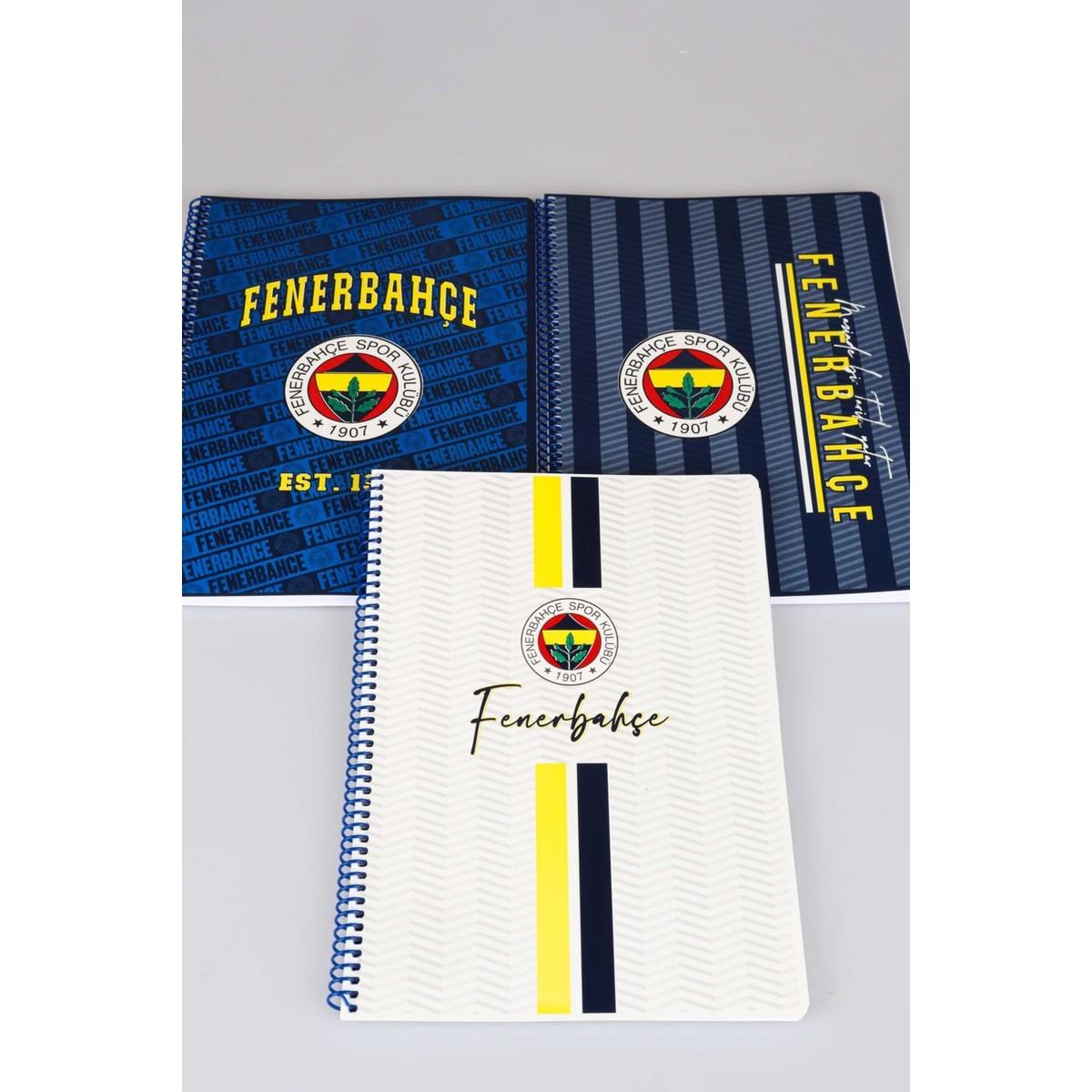 FenerbahçeTimon Fenerbahçe A4 72 Yaprak Karton Kapak Spiralli Defter Çizgili 1 Adet (594568)