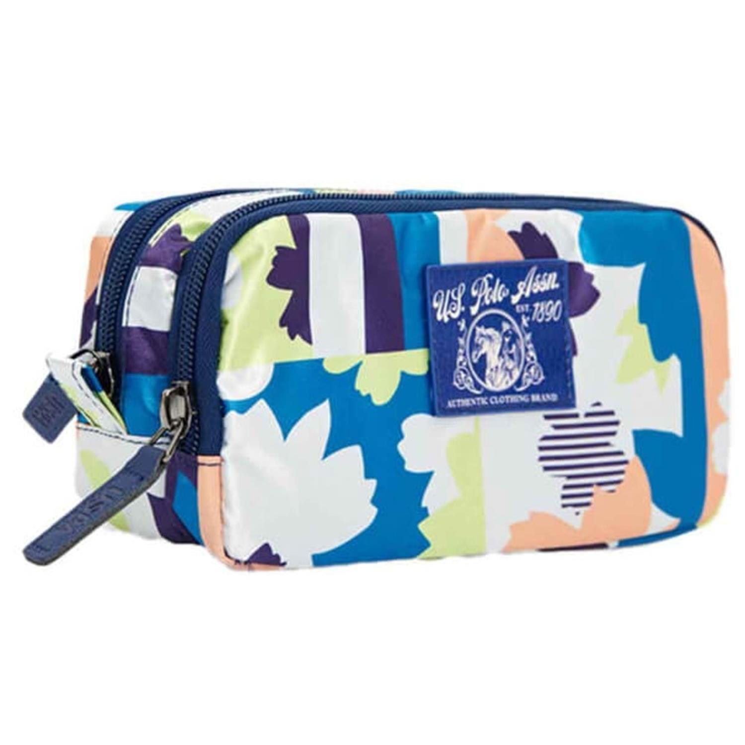 U.S. Polo Assn.U.S. Polo Assn. Çift Bölmeli Kalemlik Çiçek Desenli PLKLK23289