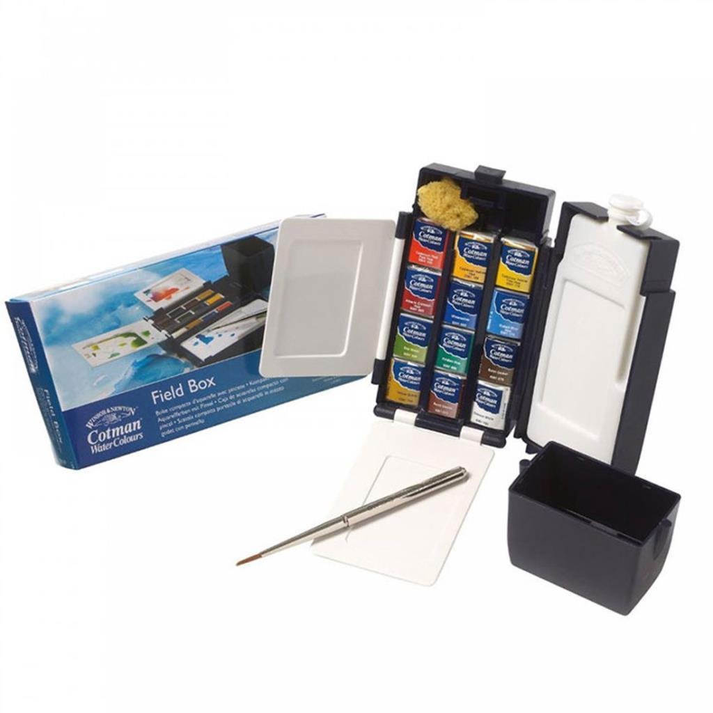 ArtdecoWinsor& Newton 12'li Cotman Kır Tipi Sulu Boya