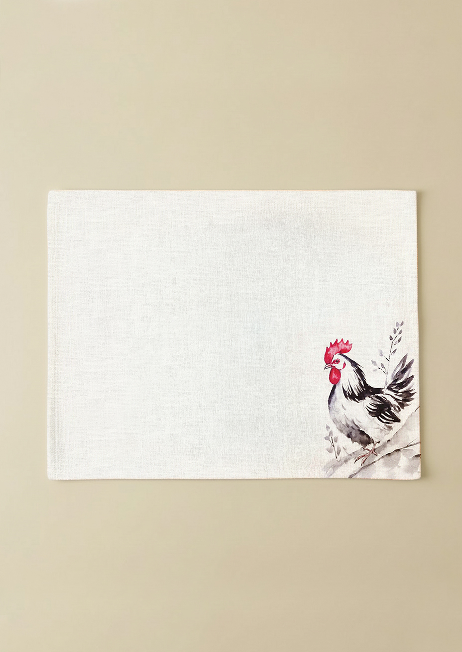 Easter Horoz Pamuklu 6'lı Amerikan Servis TakımıMarkaev