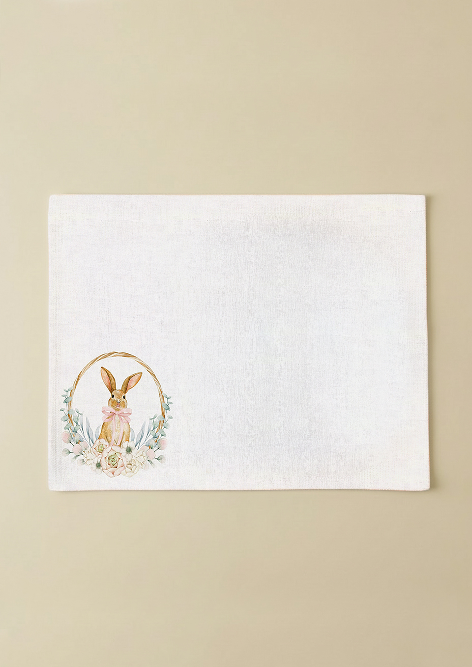 Easter Kurdeleli Tavşan Pamuklu 4'lü Amerikan Servis TakımıMarkaev
