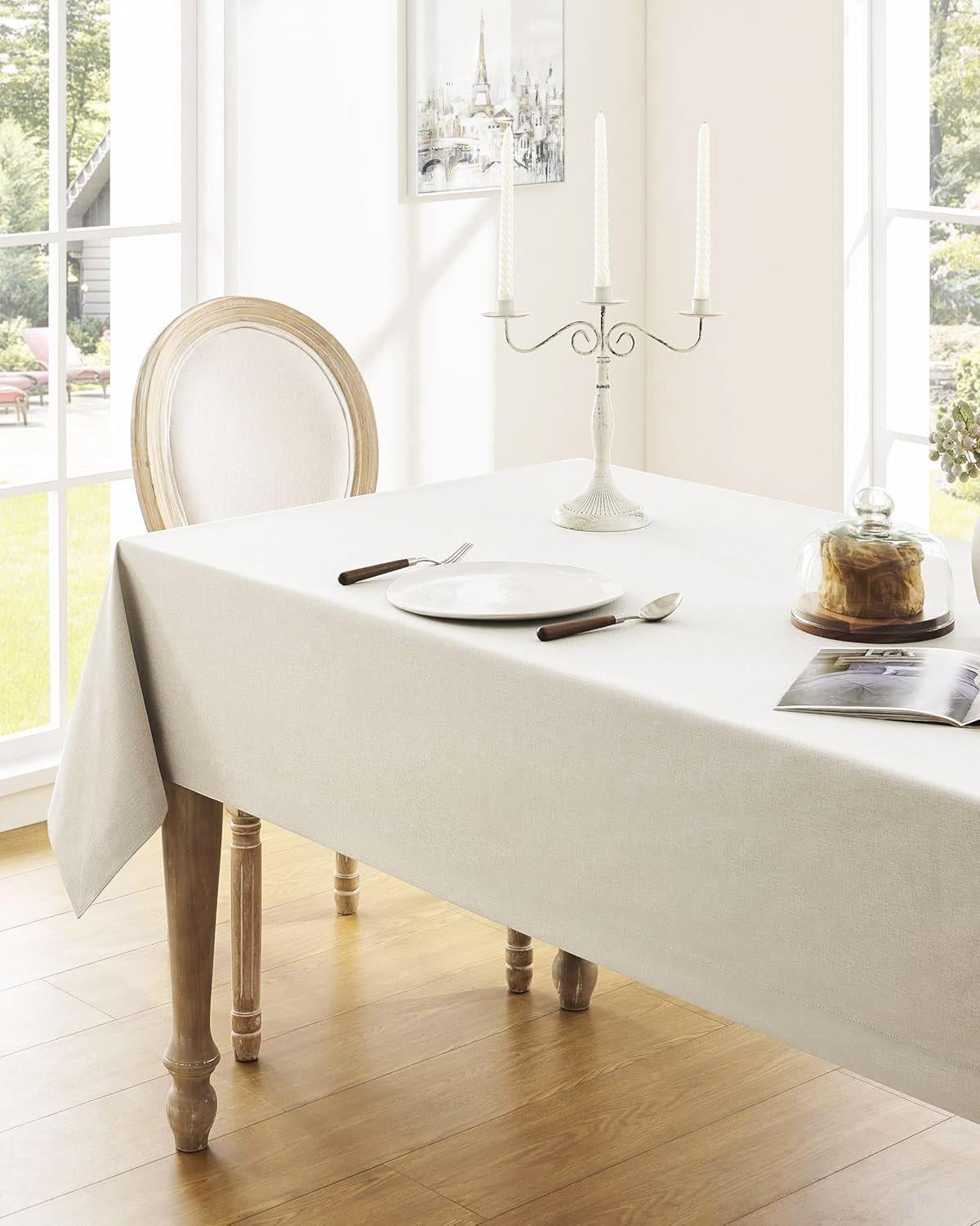 Keten Dokulu Masa ÖrtüsüMarkaev