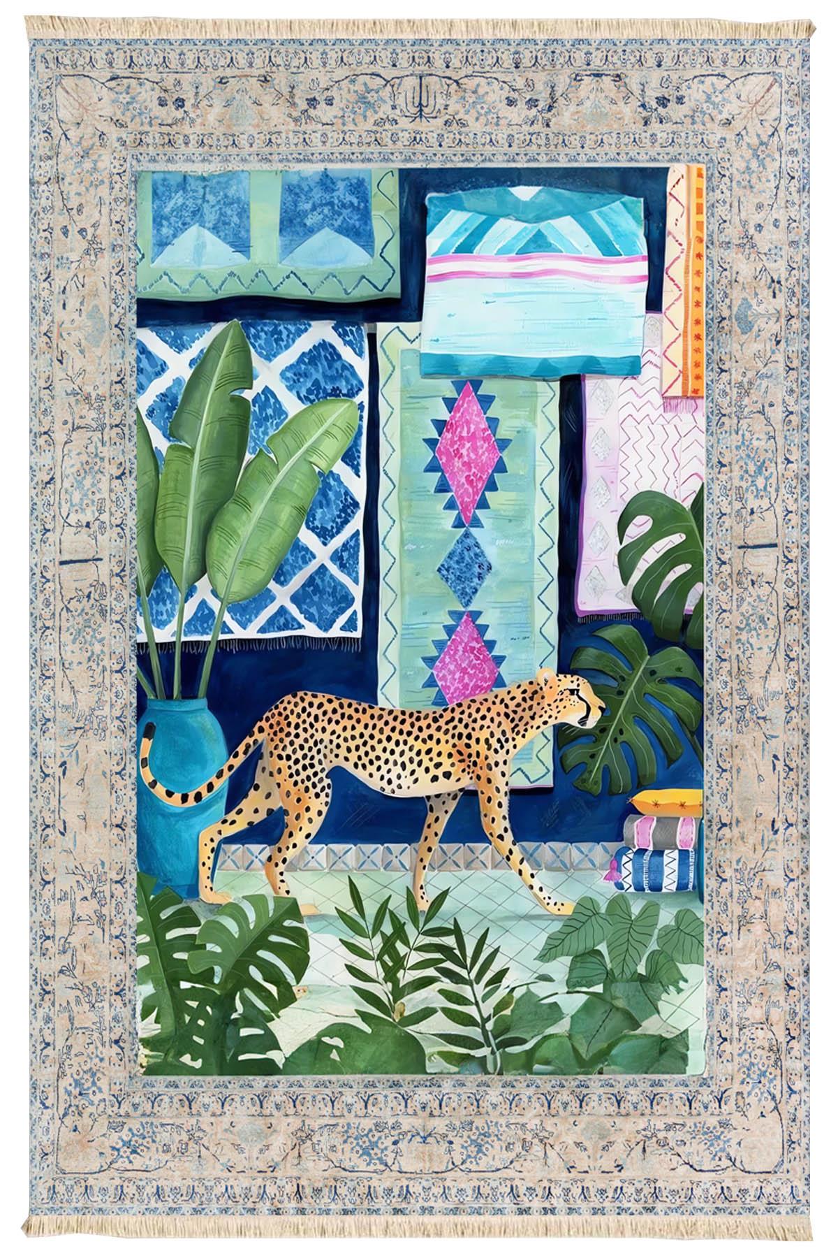 Nature Baskılı Dokuma Taban Halı 240 YNGMarkaev