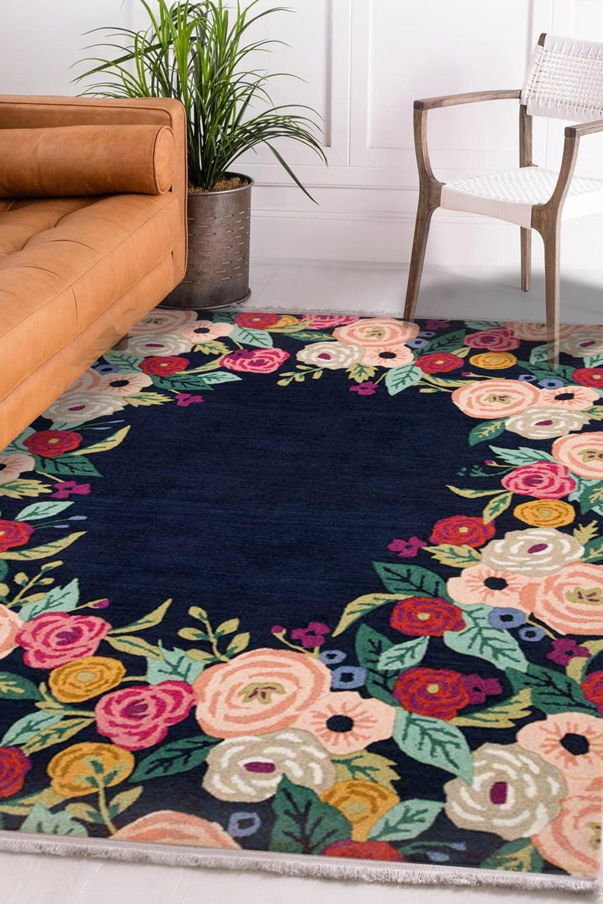 Siyah Gül Klasik Kilim 021 {MARKA MODELLERİ} {MARKA EN UCUZ}