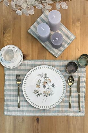 Minnt Yeşili Amerikan Servis Stripe SuplaMarkaev