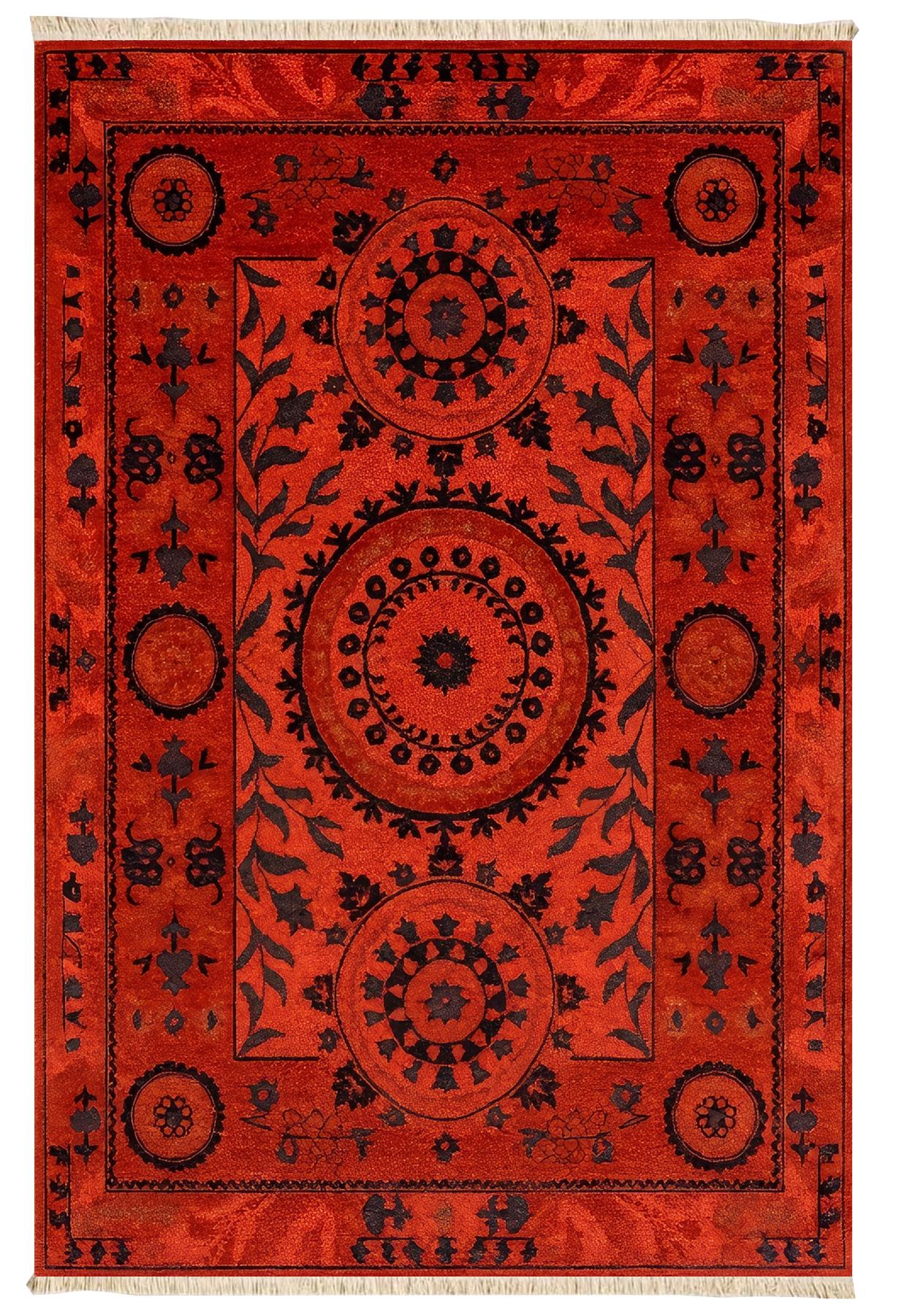 Anadolu Yakut Vintage Dokuma Taban Halı 366 YNGMarkaev