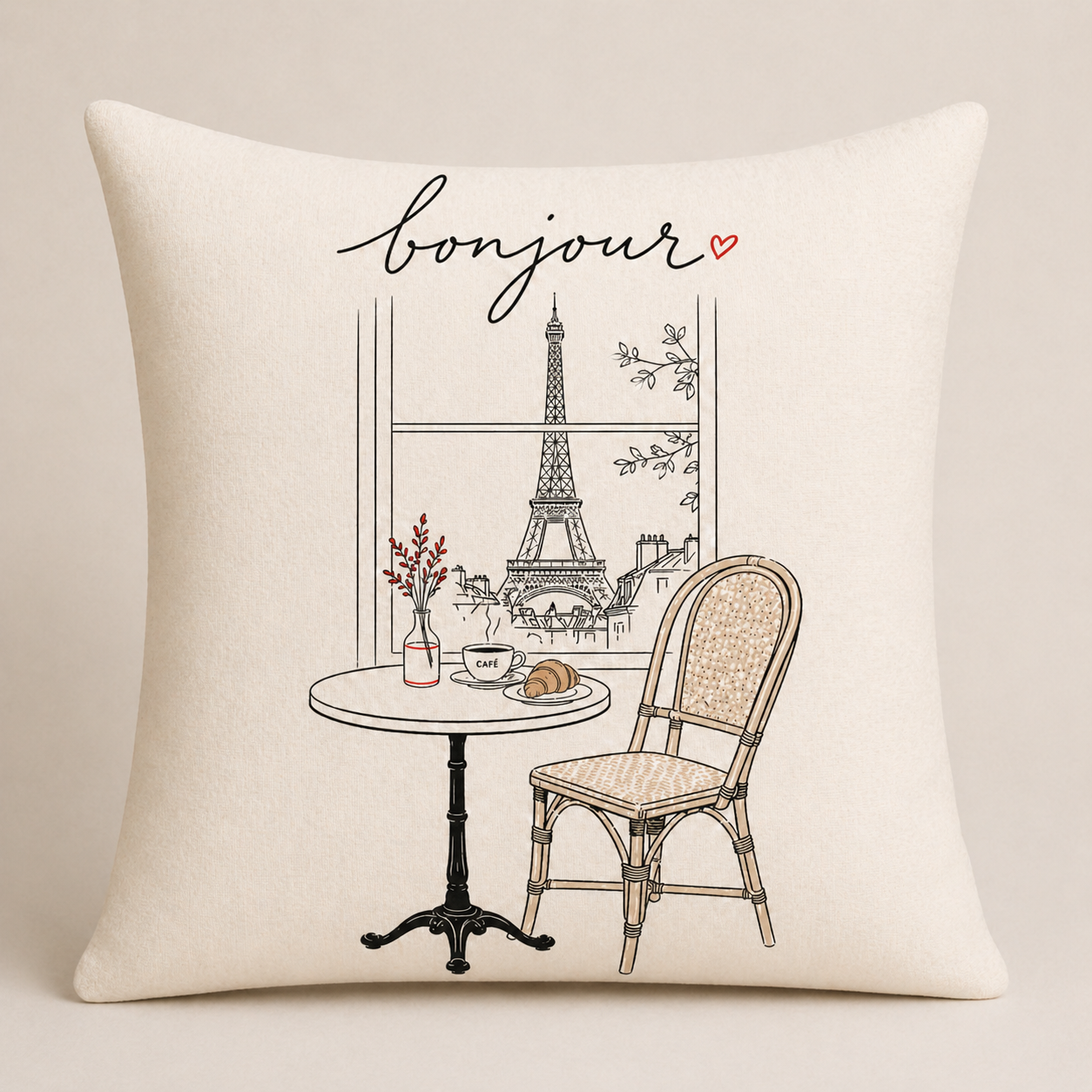 Bonjour Kırlent KılıfıMarkaev
