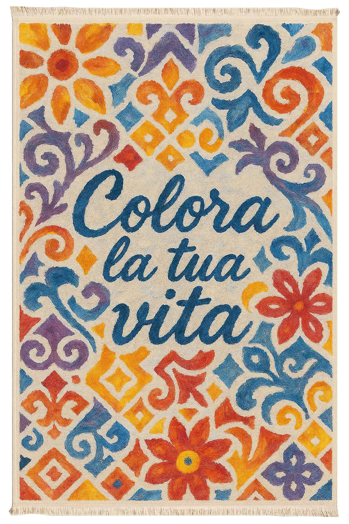 Colora Baskılı Dokuma Taban Halı 264 YNGMarkaev