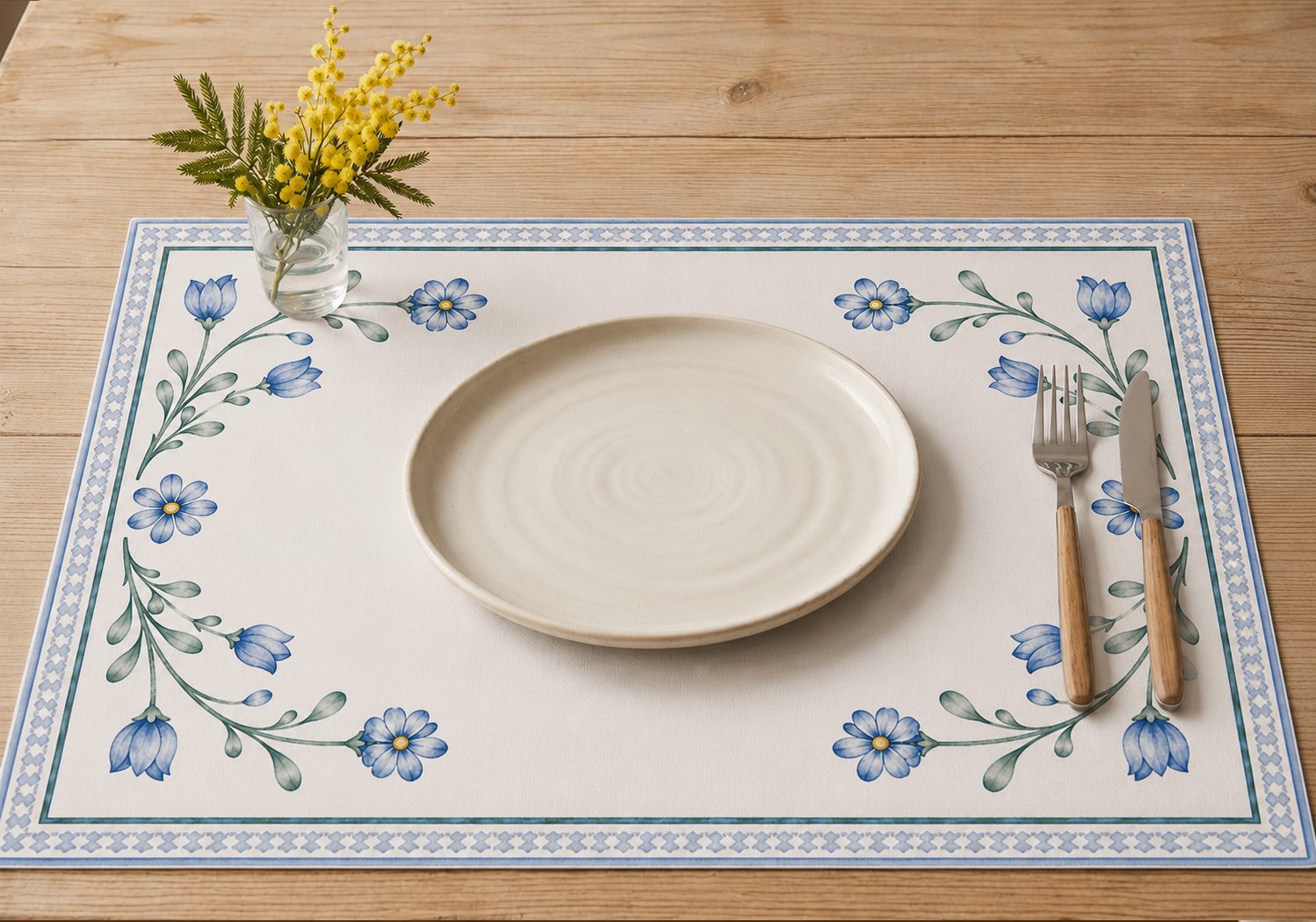 Cottage Bloom Floral 6'lı Amerikan Servis TakımıMarkaev