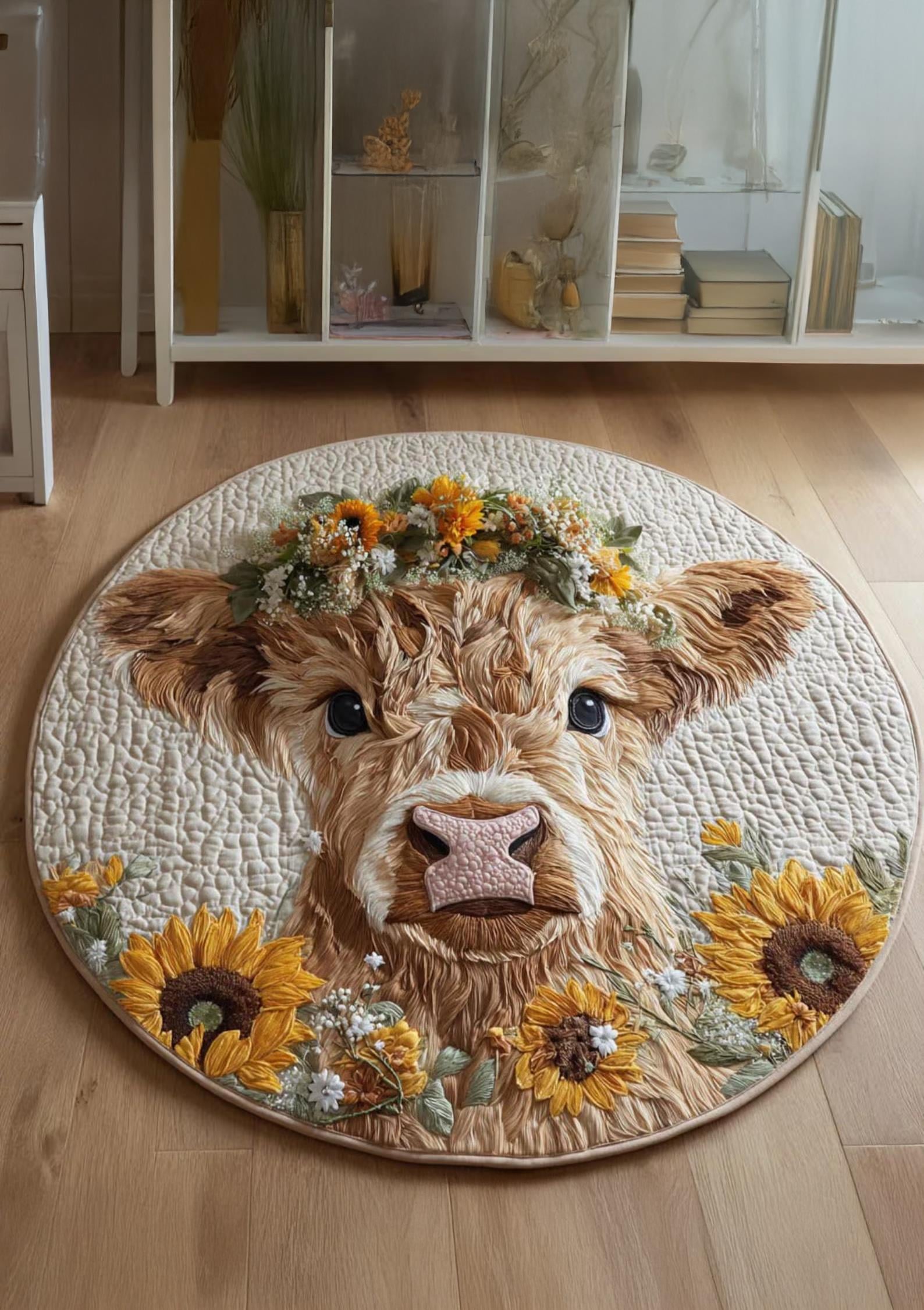 Cute Animal Baskılı Dokuma Taban Halı 516 YNGMarkaev