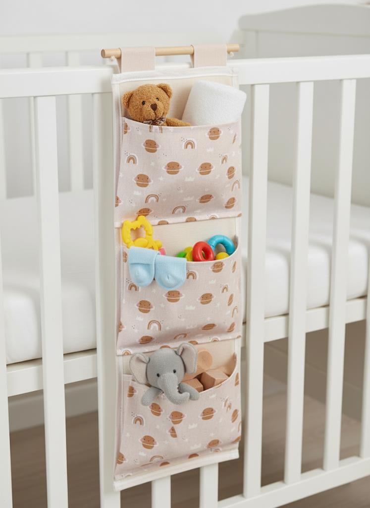 Gezegen Temalı Üçlü Askılı Organizer 55x20Markaev