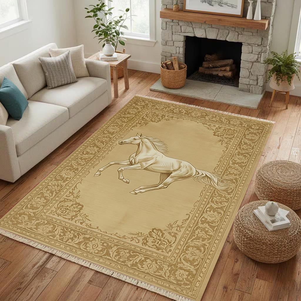 Gold At Vintage Dokuma Taban Halı 379 YNGMarkaev