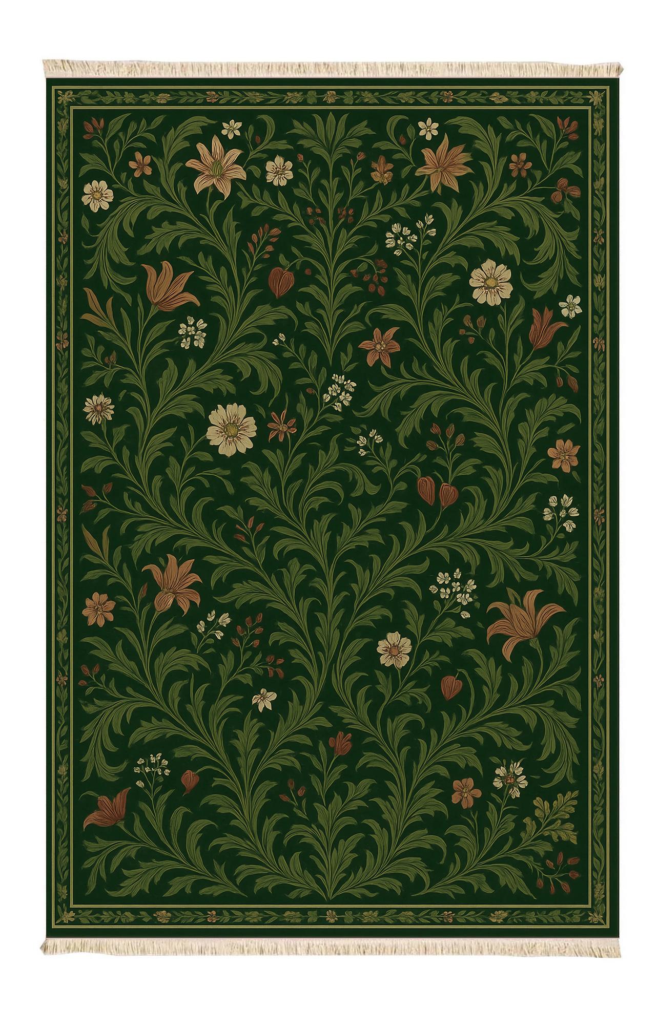 Green Forest Dokuma Taban Halı 478 YNGMarkaev
