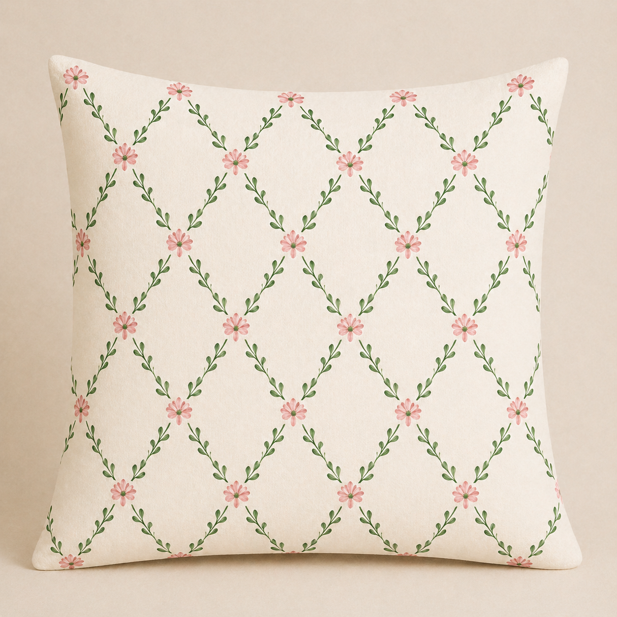 Green Maison Fleur Kırlent KılıfıMarkaev
