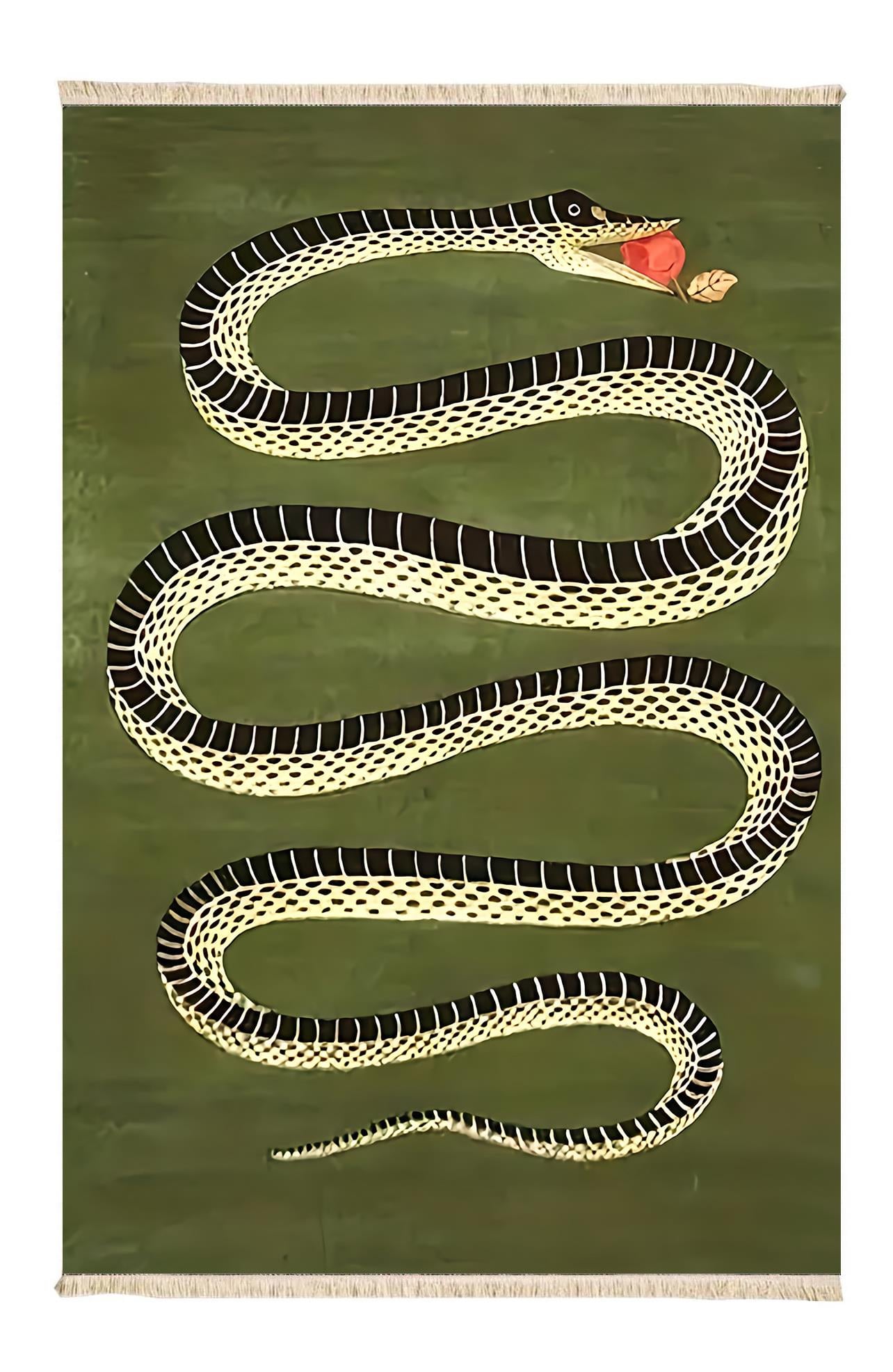 Green Snake Dokuma Taban Halı 392 YNGMarkaev