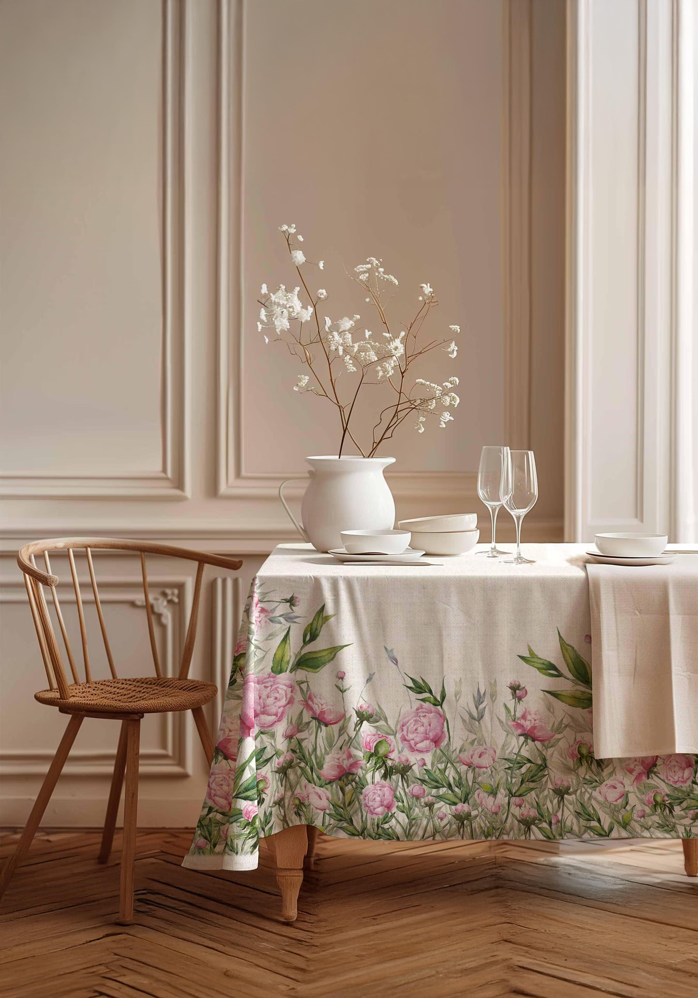 Gül Sarayı Pamuk Masa Örtüsü MSAORT0035Markaev