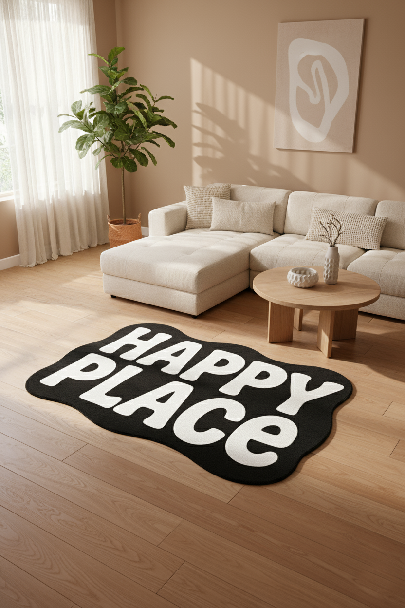 Happy Place Dokuma Taban Halı 440 YNGMarkaev