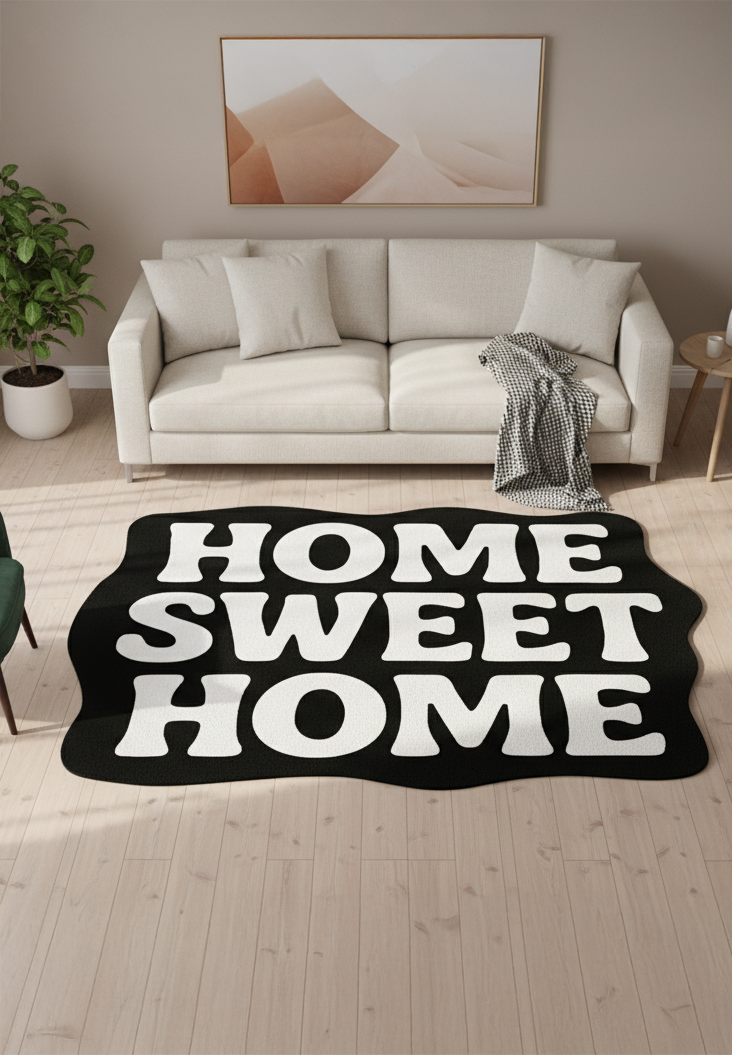 Home Sweet Home Dokuma Taban Halı 441 YNGMarkaev