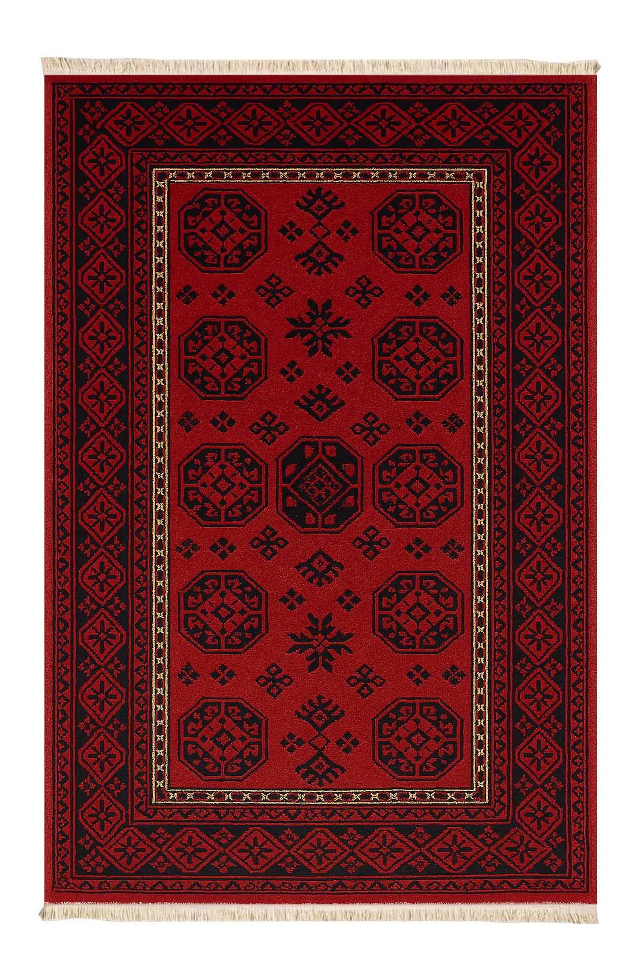 Kızıl Vintage Dokuma Taban Halı 412 YNGMarkaev