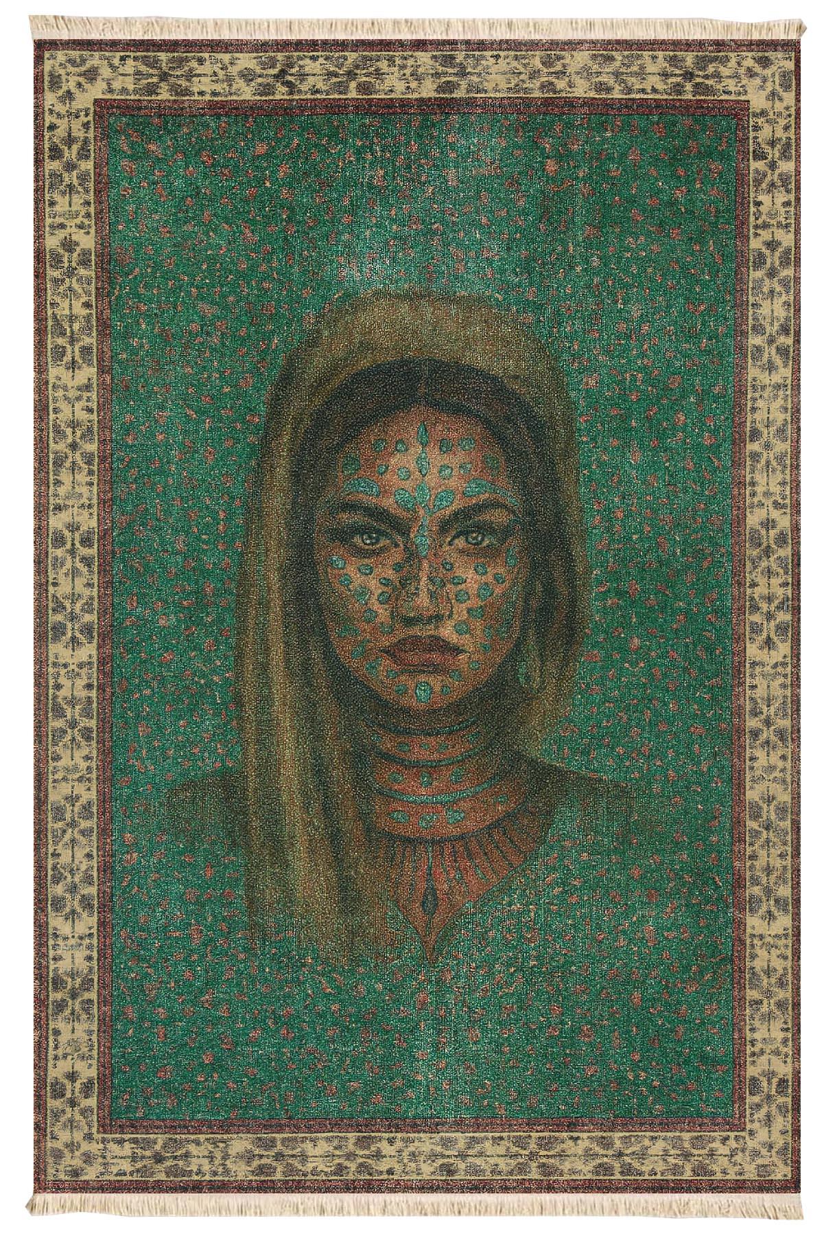 Mystic Portrait Halı Dokuma Taban Halı 347 YNGMarkaev