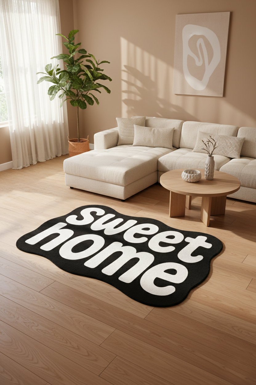 Sweet Home Dokuma Taban Halı 439 YNGMarkaev