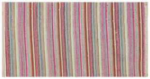 GENELEKSEL EL DOKUMA PEMBE RENGİ  ANADOLU KİLİMİ