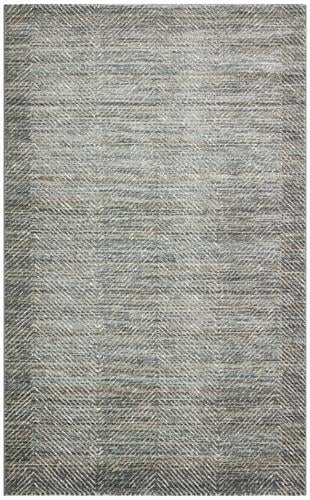 CREAM GREY Hav Toz Vermez Modern Makine Halısı