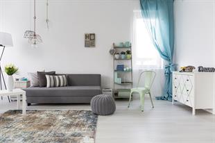 BLUE VİZON XW Yumuşak İpeksi Tuşeli Yüksek Alçak Oymalı Modern İnce Makine Halısı