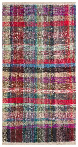 GENELEKSEL EL DOKUMA RENKLİ ÇAPUT PALA ANTİK KİLİMİ