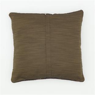 GERÇEK EL DOKUMA MÜRDÜM RENGİ ÇAPUT PALA KİLİM YASTIK KILIFI