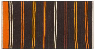 Çok Renkli El Dokuma Vintage Malatya Yolluk Kilim