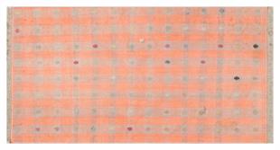 GERÇEK EL DOKUMA PUDRA RENGİ KENDİR KİLİMİ