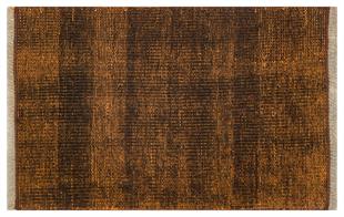 GENELEKSEL EL DOKUMA KEREMAL KAHVERENGİ HALI PASPAS