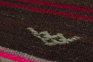 GERÇEK EL DOKUMA DULAVRATOTU MOTİFİ  KEÇİ KİLİM PASPAS