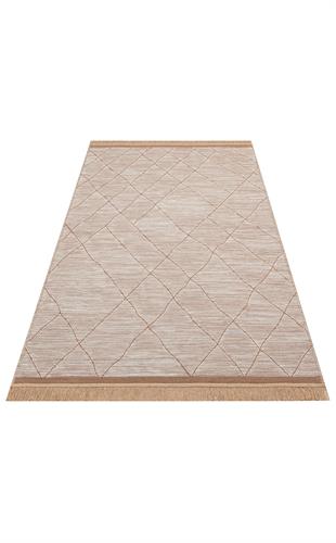 ARYA CRAFT BEİGE HAV TOZ VERMEZ YIKANABILIR MODERN DESENLI DOKUMA KILIM