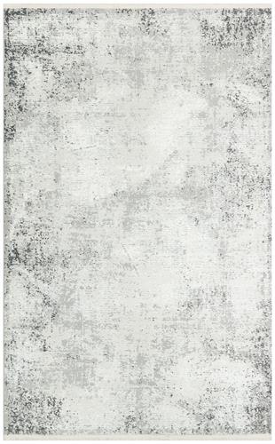 CREAM GREY XW  HAV TOZ VERMEZ ESKİTME DESENLİ MODERN MAKİNE HALISI