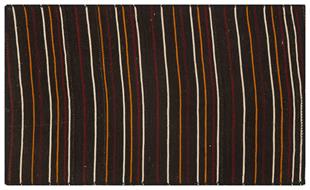 GERÇEK EL DOKUMA RENKLİ ÇİZGİLİ DESEN KİLİM PASPAS