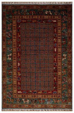 EL DOKUMA AFGAN PAZIRIK MODEL HALI 