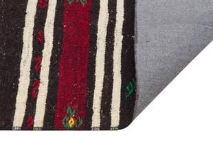 GERÇEK EL DOKUMA  RENKLİ KEÇİ KILI YÜN KİLİM