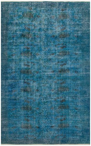 EŞSİZ EL DOKUMA TURUNCU RENGİ ÇİÇEKLİ DESEN VİNTAGE HALISI