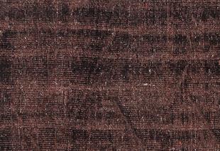 GERÇEK EL DOKUMA KOYU BAKİR RENGİ ESKİTME VİNTAGE HALISI